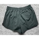 PINK - Victoria's Secret PINK Victoria Secret Green Lined Mini Shorts Size Medium Pocket Women's‎ Photo 4