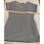 BTFBM Dress Womens Large Striped Stretch Travel Vacation Pockets Lightweight Photo 4