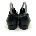 L'ARTIGIANA VIAREGGINA Black Leather Horsebit Loafers Women's 5.5 US Photo 5