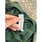 Aerie offline Ribbed Shine Twist Front Sports Bra stretch crop top green XL Photo 4