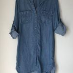 Anthropologie Cloth & Stone Distressed Denim Dress Photo 0