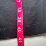 Ann Taylor Shirt Dress Black 10 Pockets Cotton Spandex Tab Sleeves Button Down Photo 8