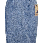 Judy Blue  Acid Wash Denim Pencil Skirt Size Small NWT Photo 0