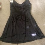Urban Outfitters Black dress w/corset middle Photo 2