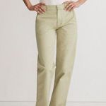 Madewell Low-Slung Straight Chino Pants in Pale Lichen Size 25 Photo 0