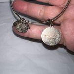 ALEX AND ANI  “Born To Be Something” Burnished Silver‎ Tone Bangle Photo 4