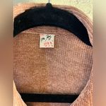 7th Ray Shacket/shirt  caramel color chenille, button front/ or wear open, cozy Photo 1