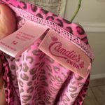 Candie's Swim Skirt/Top Bikini Set Cheetah Polka Dot Y2K Retro Womens Small Photo 5