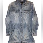 Liverpool Blue Mini Dress with Classic Style Photo 2