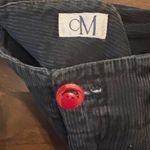 Vintage 90s Corduroy Pants Womens Grey High Waisted Tapered Leg Hong Kong Casual Gray Size 14 Photo 1