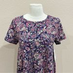 LuLaRoe  Carly Floral High Low Swing Dress NWT Size XS Photo 6