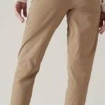 Athleta  Trekkie North High Rise Jogger Tan size 0 Outdoor Athleisure Photo 1