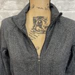 Athleta  Black Print Zip Up Jacke Photo 2