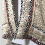 Tory Burch Donovan Embellished Linen Jacket L Photo 6