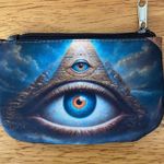 The Eye of Providence. Design Zipper Pouch Blue Photo 0