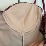 Lulus Burgundy Lace Slip Dress - Built-in Bra, Size S Photo 8