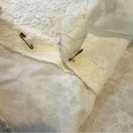 Vintage 1 Park Ave Cream Lace Coquette Union Made Button Down Shirt Size XL Photo 14