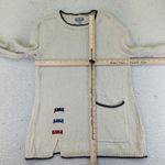 Habitat Womens Sweater Small Beige 100% Cotton Crew Neck Pullover 83021 Natural Photo 5