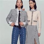 J.Crew  Collection Blazer Women's Italian City Wool Blend Jacket Size 8 Photo 9