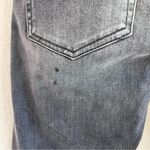 R13  Women's Biker Boy Skinny Crop Jeans in Strummer Black Photo 6