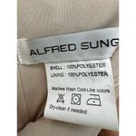 Alfred Sung  Bridesmaid Dress D678 Champagne Palomino Formal Wedding Black Tie 10 Photo 3