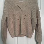 Moon & Maddison Moon And Madison Soft Cream Cropped Knit Sweater Photo 0