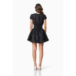 Elliatt NWT  Amberwing Petal Mini Dress Black Corset Belt‎ Sz Small $358 Photo 4
