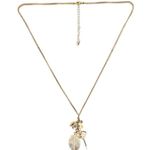 Boutique Elegant Gold Tone Charm Necklace with A Touch of Glamour for Any Occasion Photo 1