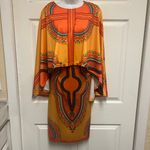 Ashro Gold Orange African American Pride Sabra Dress Photo 7