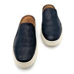 Frye Ivy Leather Mule Slip-On Sneakers Black Women’s Size 9 Italian Leather Photo 2