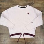 Under Armour Project Rock Charged Women's Pink Crewneck Loose Fit Sweatshirt Photo 1