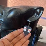 Paint Can Earrings Black Photo 3