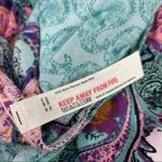 Free People INTIMATELY Paisley Mini Dress Womens Small Boho Summer Colorful Cute Photo 9