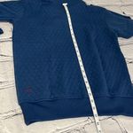 Zyia Blue Quilted Snap Pocket  Sweatshirt Sz XS. Photo 7