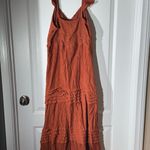 Max & Ash Bohemian Rust Sleeveless Dress Photo 3