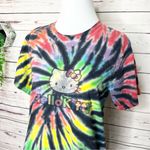 Hello Kitty  Rainbow Spiral Tie Dye T-Shirt Size Small Photo 3