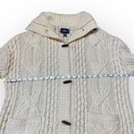 American Eagle  Cable Knit Cardigan Sweater Cream L/XL Women’s NWT Photo 4