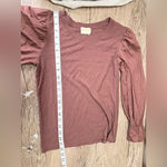 Nation Ltd  Women's Romy Bold Shoulder Lantern Sleeve Top Shirt Blouse Size S‎ Photo 2