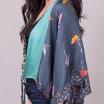 Johnny Was silk rainbow cropped kimono/jacket NWT RARE Photo 3