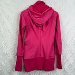 Lululemon  Stride Pink Hoodie Thumb Holes Jacket Size 6 Photo 7