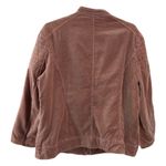 Westport  1962 Anthropologie dusty pink rose 2X velvet moto jacket plus casual Photo 4