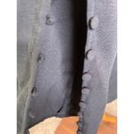 DO+BE  Black Mini Dress Long Sleeve Buttons Sz Small Photo 13