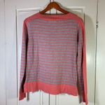 Title Nine Striped Pullover Sweater Women Medium Crew Neck Long Sleeve Casual Photo 3