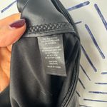 Rachel Zoe Edgy Faux Leather Stretch City Leggings Tummy Control Size 4 Black Photo 4