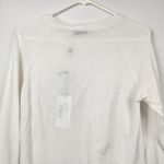 YC WHYCI Milano Shirt White Long Sleeve Size 40 Italian US Small Linen NWT Photo 4