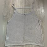 POL NWOT Sheer Knit Tank – Grey Size Small Photo 6