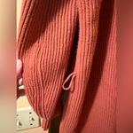 Anthropologie  Maeve Mockneck Tie Waist Sweater Dress in Cedar Photo 4