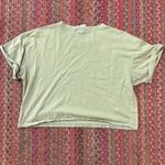 PRETTY REBELLIOUS CALIFORNIA LOVER WANDERLUST WHISKEY LABEL GRAPHIC TEE Green Photo 3