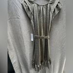 Bishop and Young  ALESSIA dress metallic fabric glam gold size S NWT Photo 2