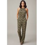 Sézane  Jenny Jumpsuit, Black Yellow Blossoms, FR34/US2 Photo 3